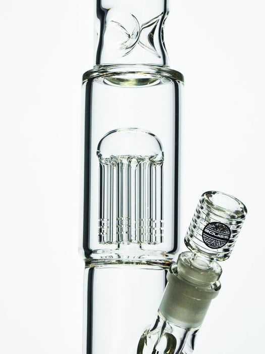 14" Straight Tube Bong with Perc 
