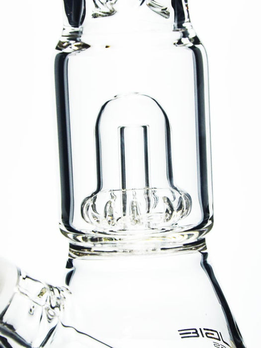 Mini Beaker Bong with Perc by Bougie Glass