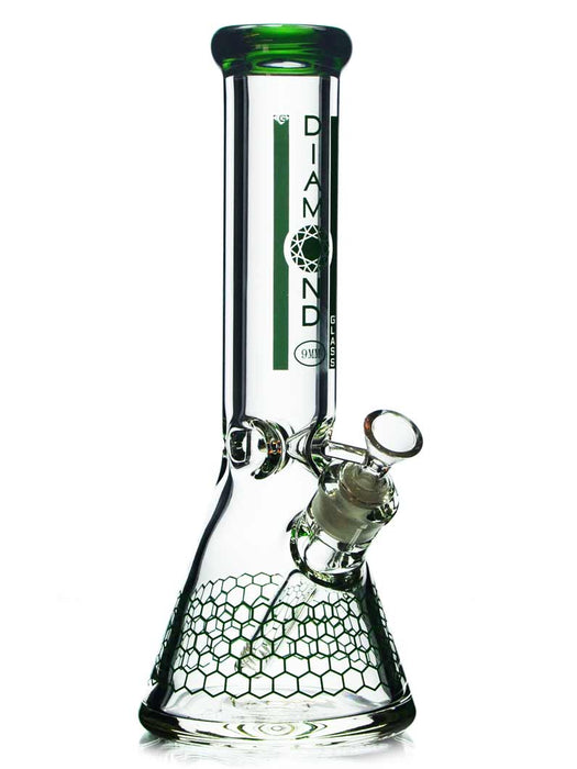 The Awesome Beaker Bong by Diamond Glass - SUPER THICK