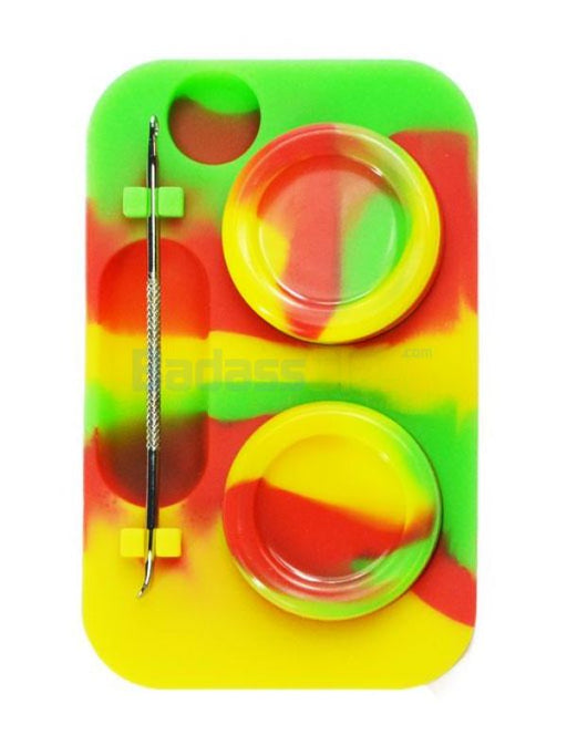 Dab Container and Tool Holder - Rasta 