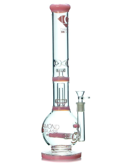 16" Inline Bong with Perc by Diamond