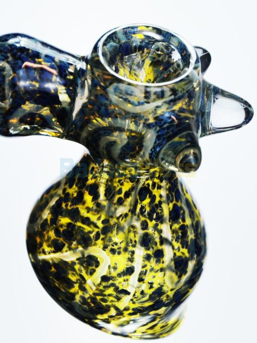 Horned Glass Bubbler Pipe 