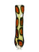 Light Green Chillum Pipe with Brown Leopard Spots