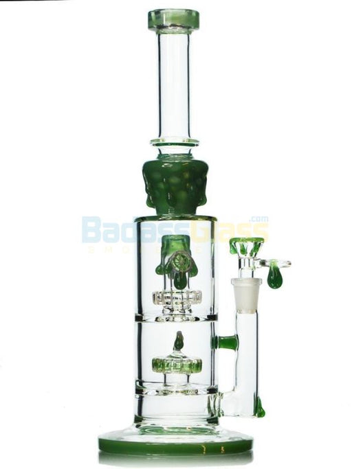 Lime Drip Waterpipe by Glob Squad 
