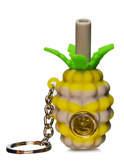 Pineapple Pipe Keychain