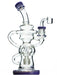 Purple Recycler Dab Rig by SWRV 