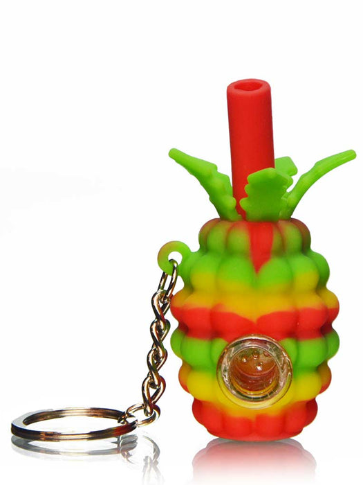 Pineapple Pipe Keychain