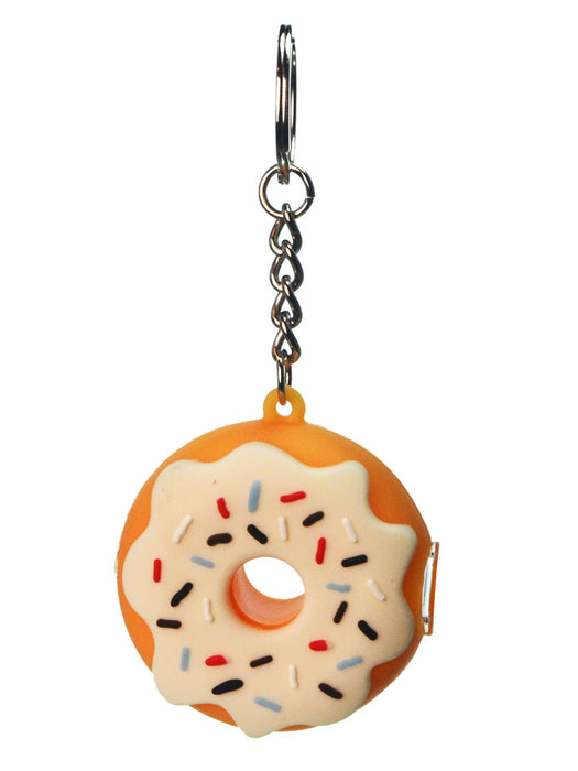 Silicone Donut Pipe Keychain