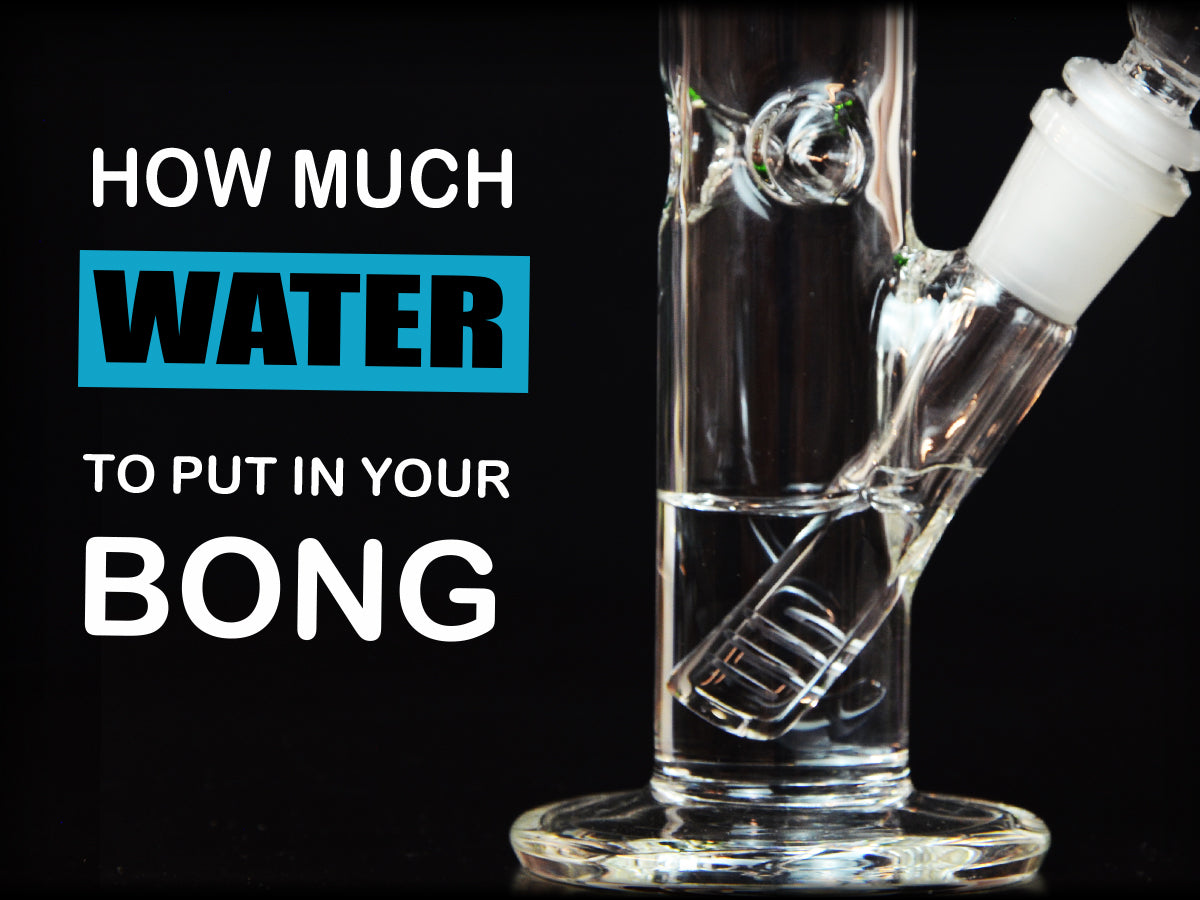 How Much Water to Put in Your Bong