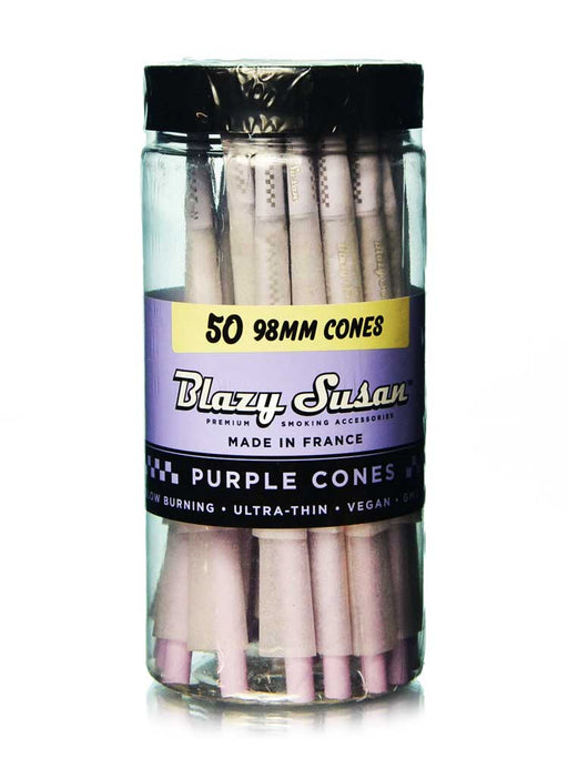98mm Purple Blazy Susan Cones