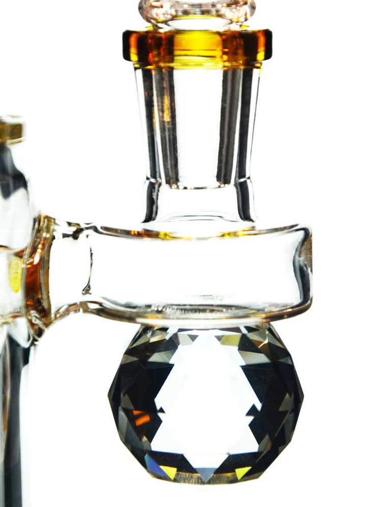 Sidecar Dab Rig with Drips at — Badass Glass
