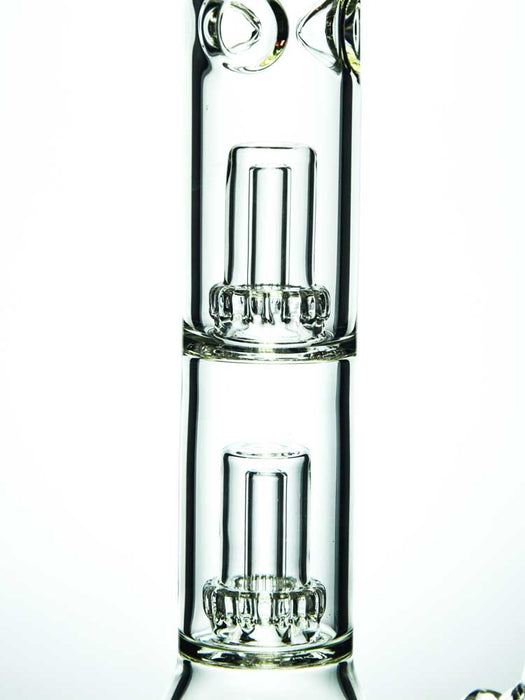 20" Double Perc Beaker Bong by Diamond