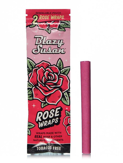 Blazy Sussan Rose Wrap Individual Pack with Pink Colored Wrap