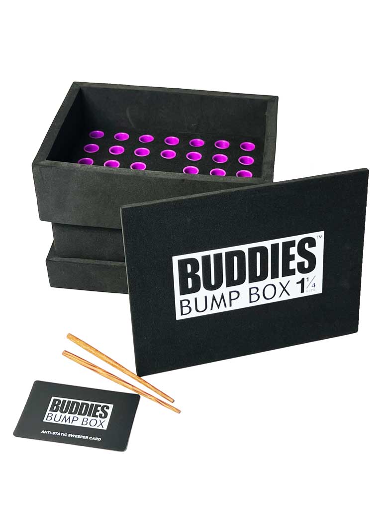 Buddies Bump Box 1 1/4 Cone Filler — Badass Glass