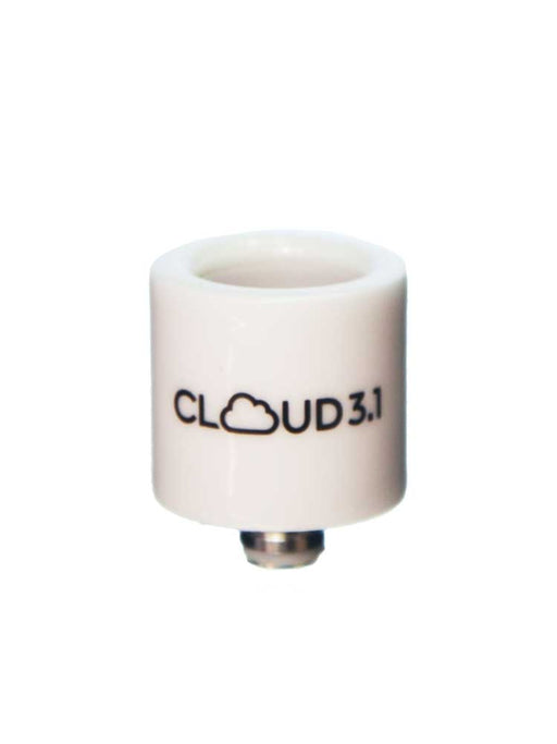 Ceramic coil for Yocan devices.  New cloud 3.1 design with a white ceramic bucket