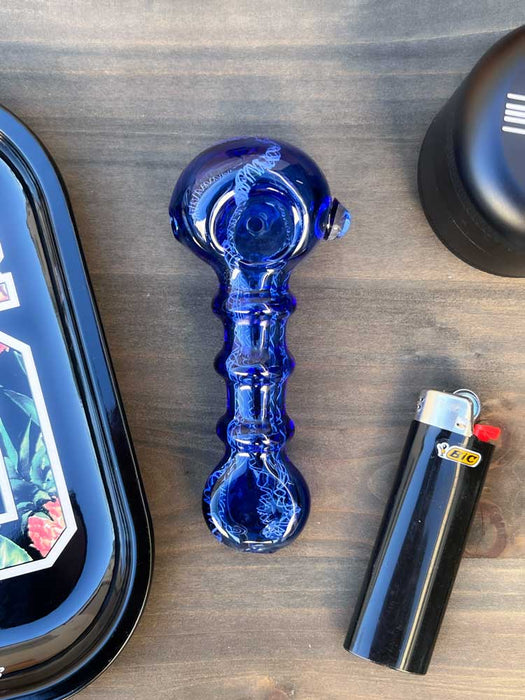 Cobalt Blue Glass Pipe