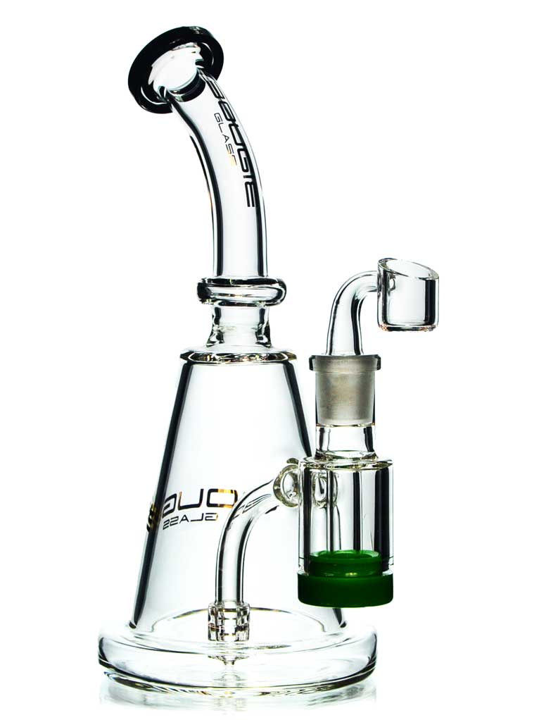 Dab Rig with Reclaim Catcher by Bougie Glass — Badass Glass