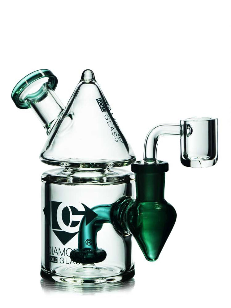 Pyramid Scheme Dab Rig by Diamond — Badass Glass