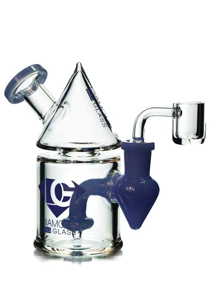 Pyramid Scheme Dab Rig by Diamond — Badass Glass