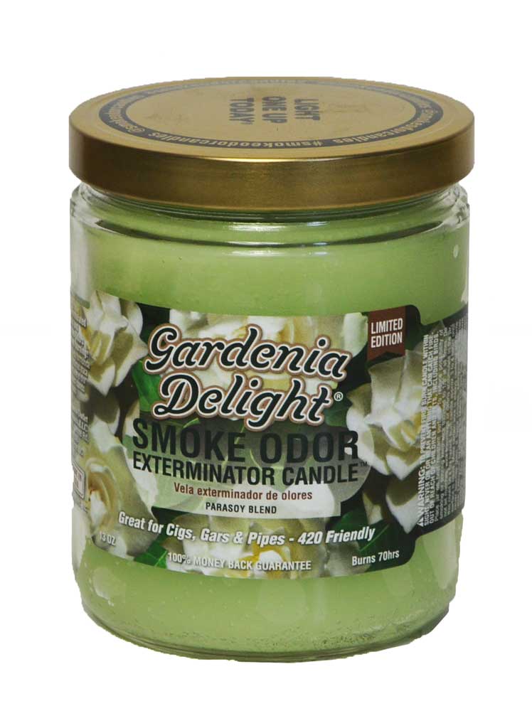 444 Protection Scented Intention Candle, Gardenia and Vetiver
