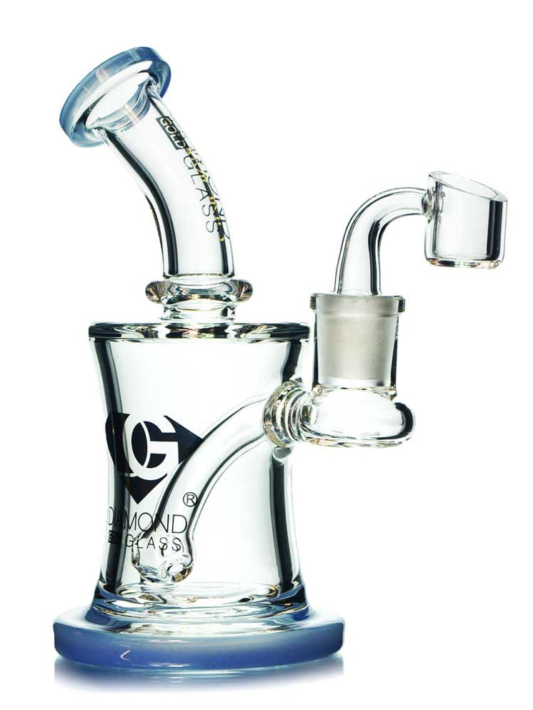 Hourglass Dab Rig by Diamond — Badass Glass