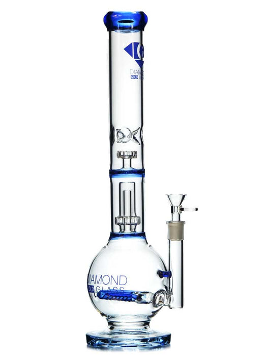 16" Inline Bong with Perc by Diamond
