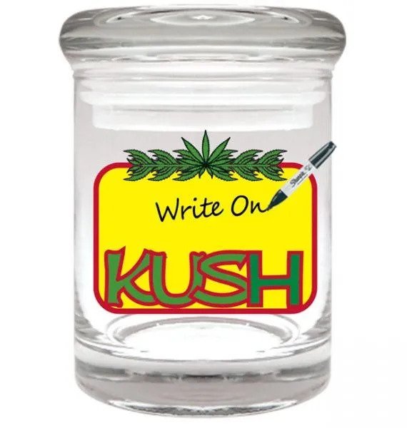 Buy Kush Rewritable Jar for 1/8 oz Badass Glass