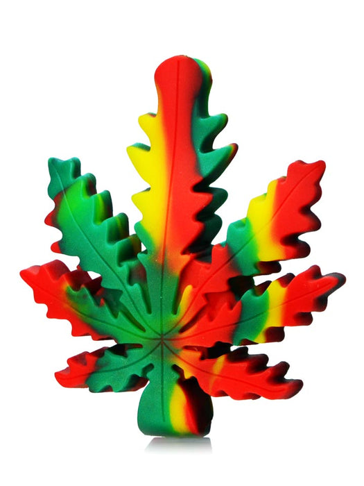 Silicone Weed Leaf Pipe