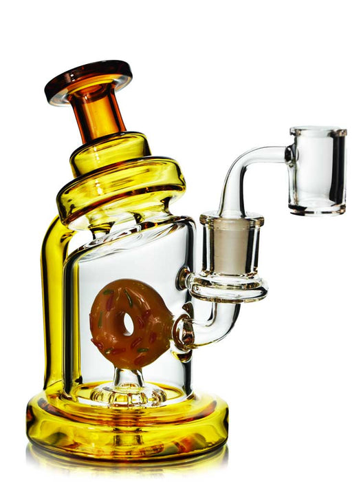 Mini Donut Recycler Dab Rig by SWRV