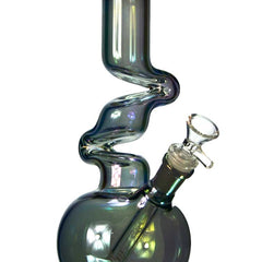 Metallic Zig Zag Bong
