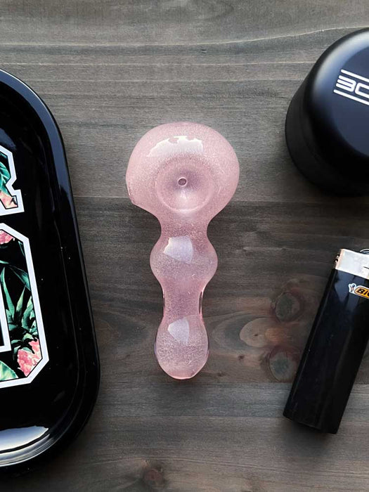 Pearl Pink Glass Pipe
