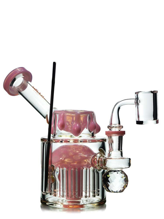 Sidecar Drip Dab Rig by Toxic Glass