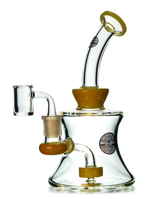 Showerhead Dab Rig by Bougie Glass