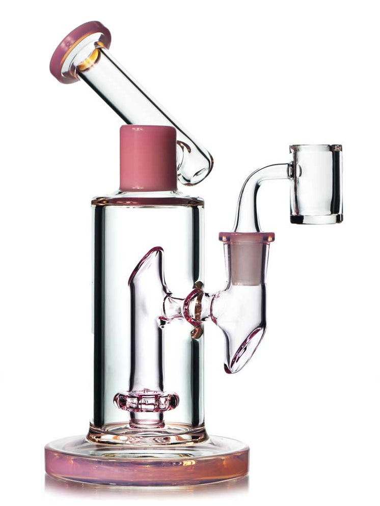 Showerhead Sidecar Dab Rig — Badass Glass