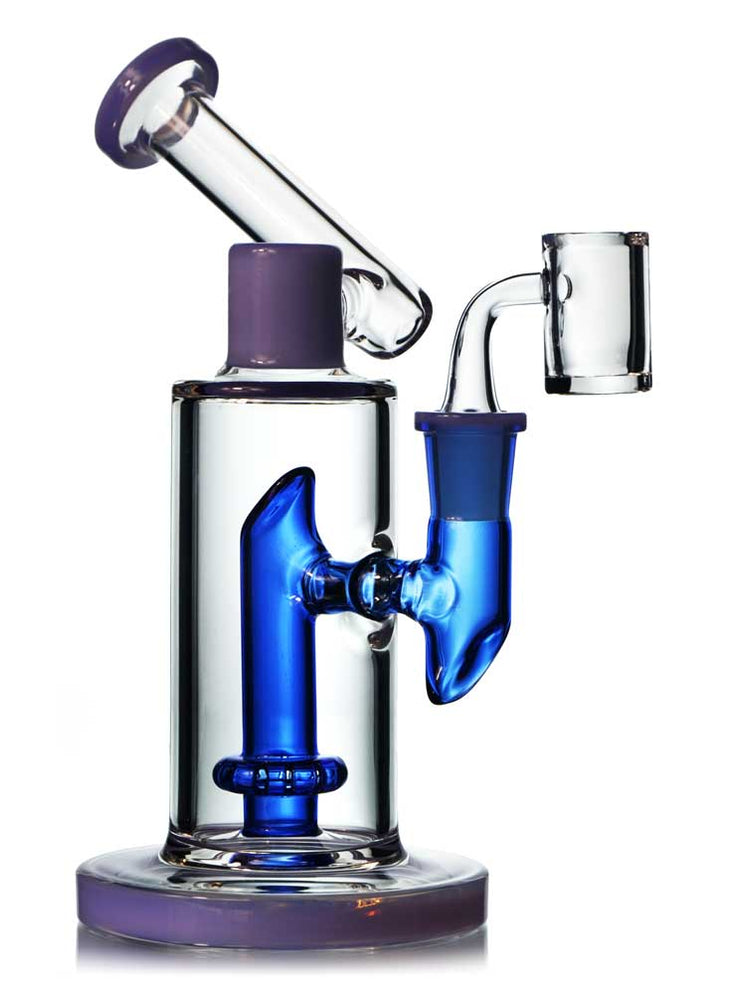 Showerhead Sidecar Dab Rig — Badass Glass