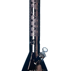 16" Silver Beaker Bong by Diamond