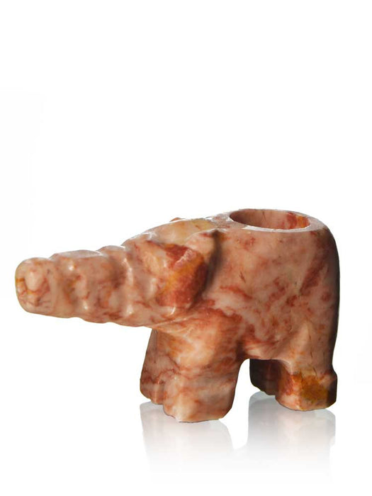 Stone Elephant Pipe
