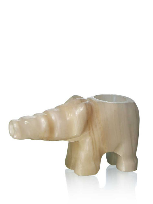 Stone Elephant Pipe