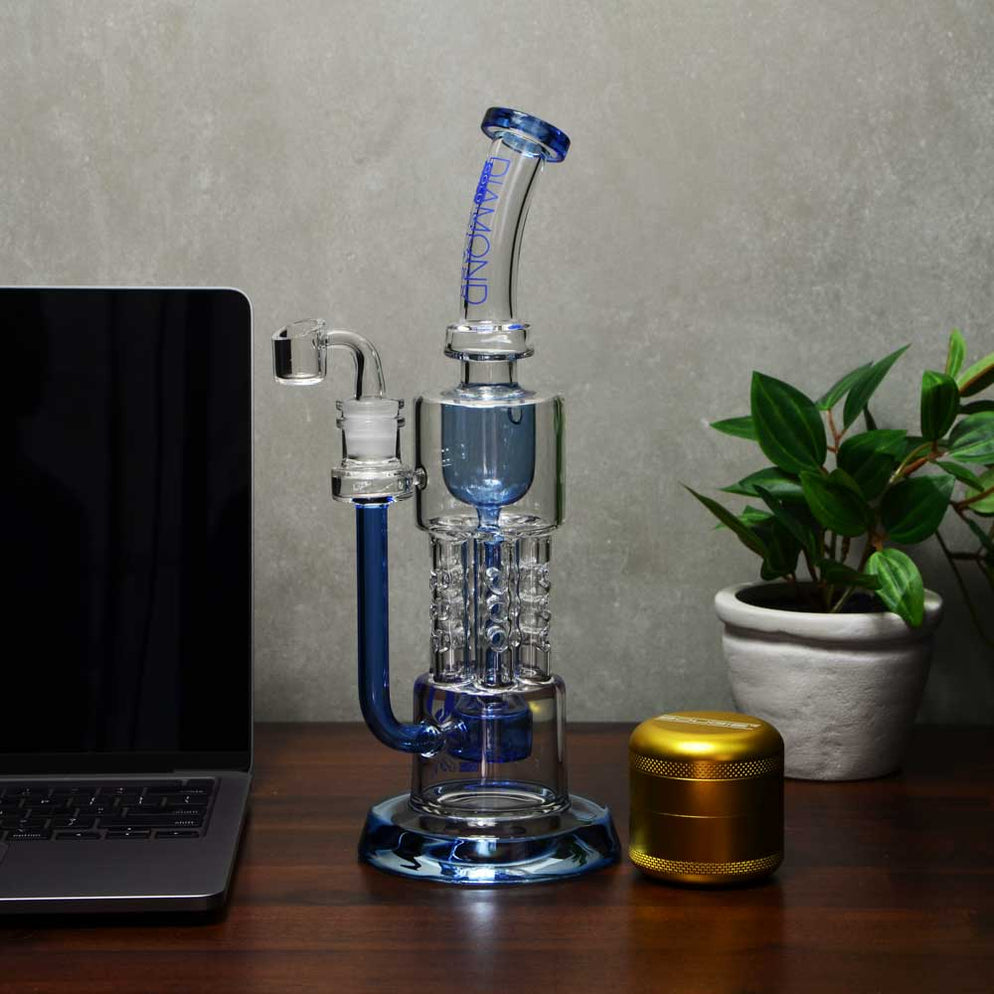 Swiss Pillar Perc Dab Rig — Badass Glass