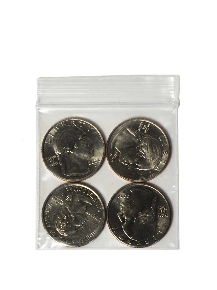 Small Bag 100 Count 2x2 Inch Small Resealable Baggies - 2.7 Mil Thick Small Bag 100 Count 2x2 Inch Small Resealable Baggies - 2.7 Mil Thick