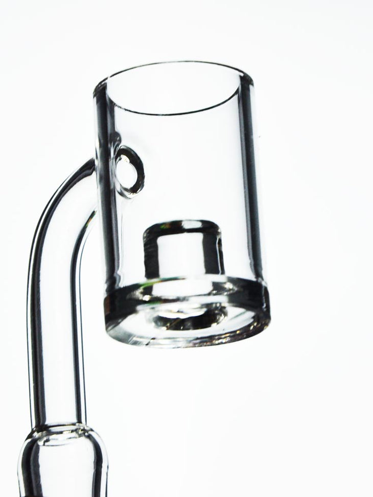 Core Reactor Quartz Banger with Crank Cap — Badass Glass