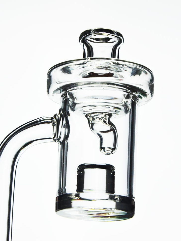 Core Reactor Quartz Banger with Crank Cap — Badass Glass