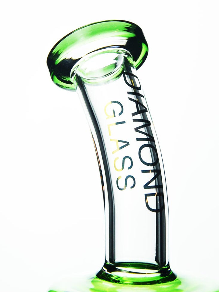 Emerald Green Dab Rig by Diamond — Badass Glass
