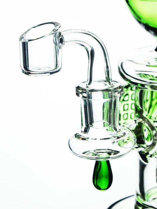 Emerald Green Dab Rig by Diamond — Badass Glass