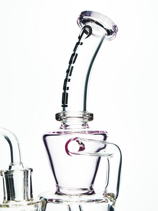 Pink Recycler by Lotus Glass