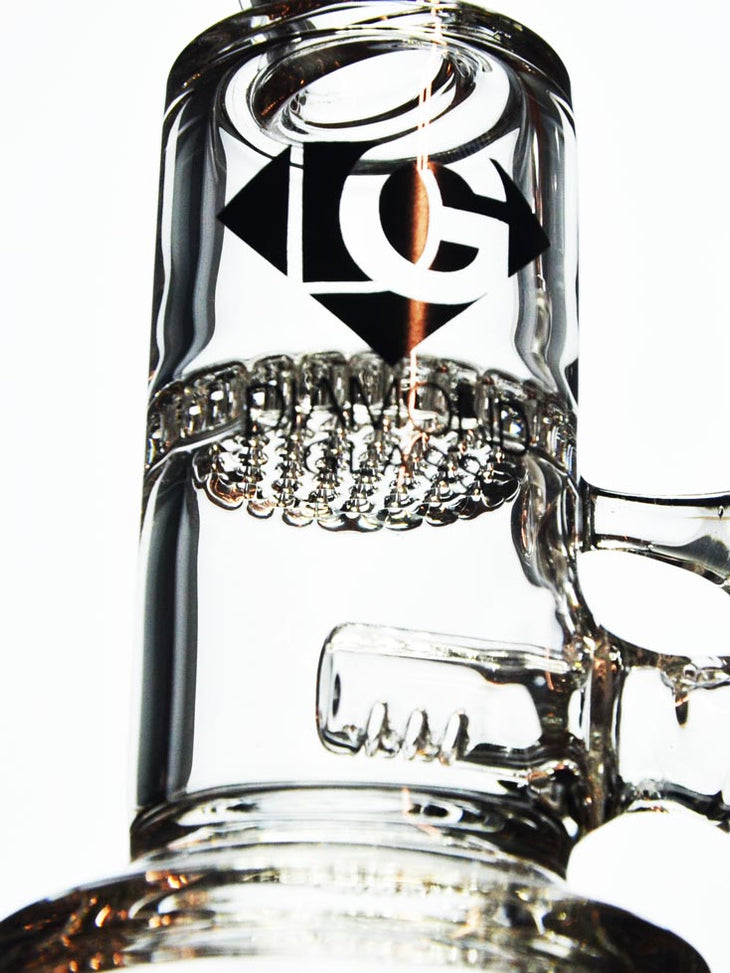 Inline to Honeycomb Oil Rig at — Badass Glass