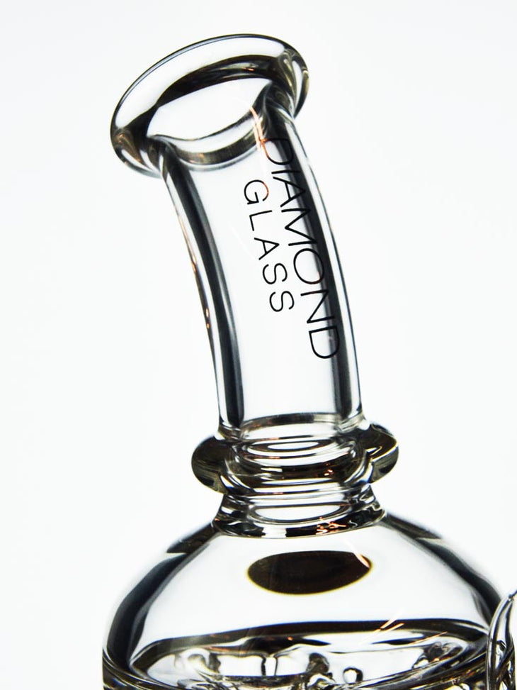 Diamond Glass Triple Incycler: A Masterpiece — Badass Glass