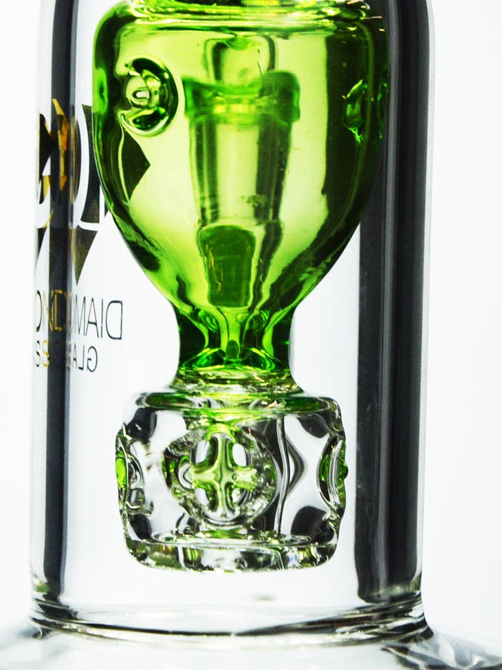 Mini Incycler Oil Rig With Slyme at — Badass Glass