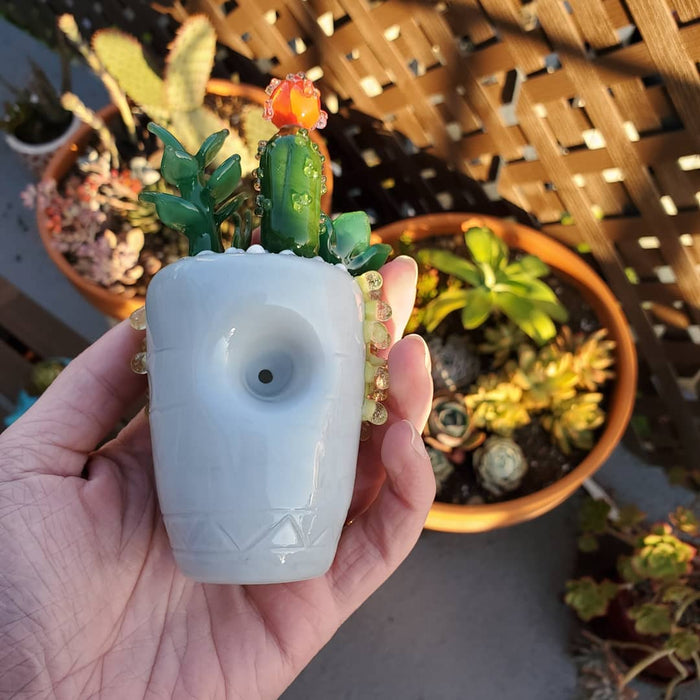 pipe succulents Succulent Bowl by Empire Glassworks — Badass Glass