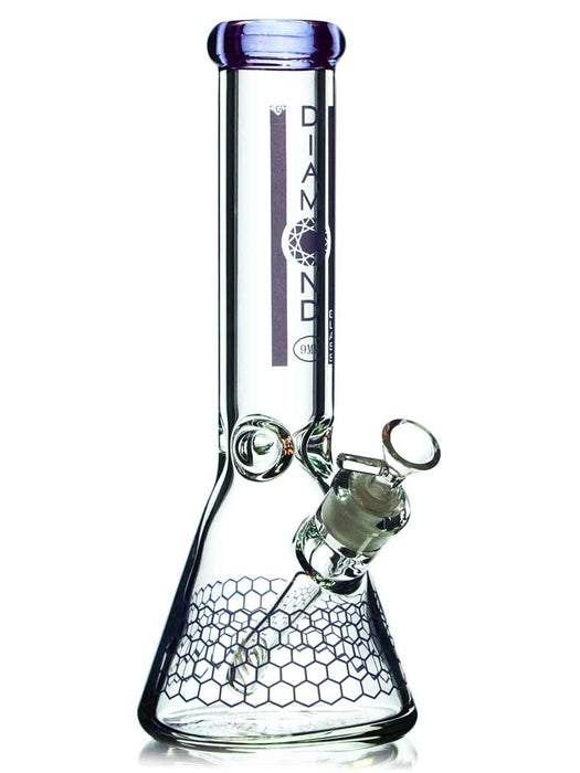 The Awesome Beaker Bong by Diamond Glass - SUPER THICK